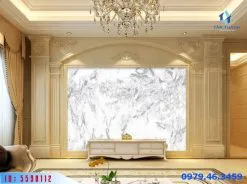 Tranh PVC Vân Đá Hoa Cương Cổ Điển Rực Rỡ VDHCCD34