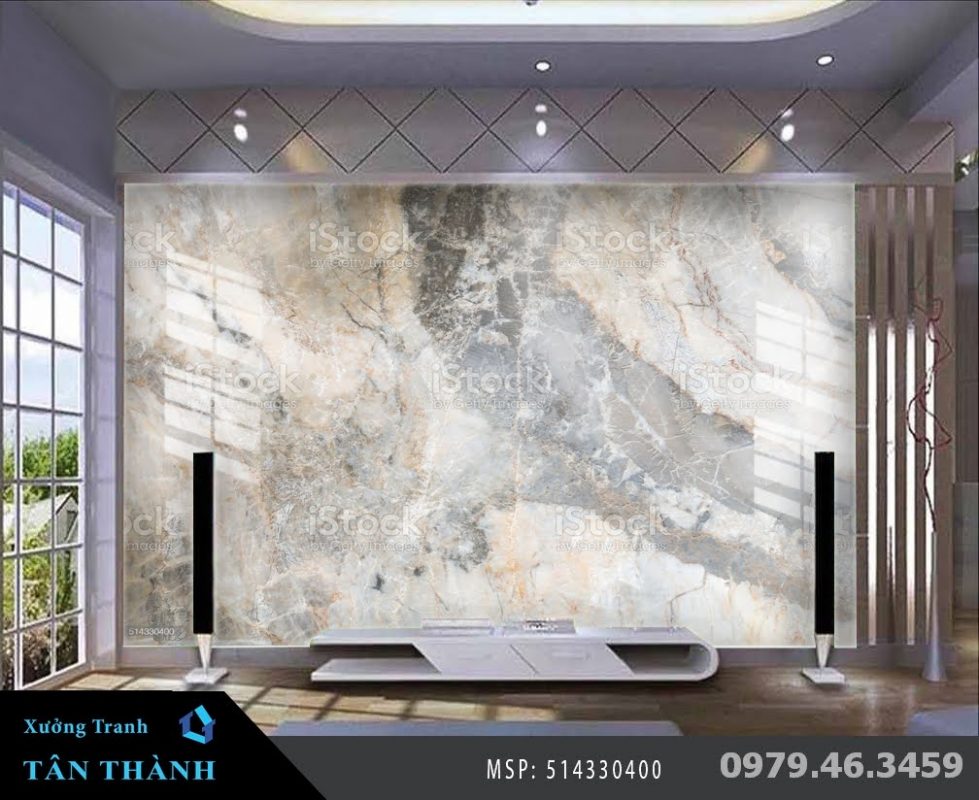 Tranh PVC Vân Đá Hoa Cương Hiện Đại Sắc Sảo VDHCHD107