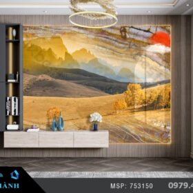 các mẫu tranh vân đá PVC đẹp