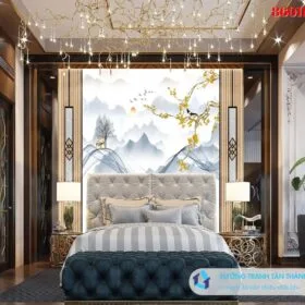 Tranh Tráng Gương Phòng Ngủ