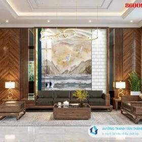 Tranh Tráng Gương Phòng Khách