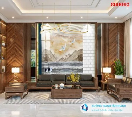 Tranh Tráng Gương Phòng Khách