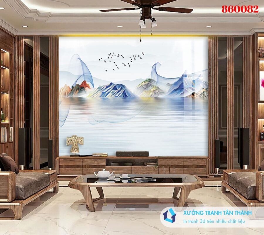 Tranh Tráng Gương Phòng Khách Cuốn Hút 533 Tranh Tráng Gương Phòng Khách Cuốn Hút 533
