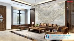 Tranh Tráng Gương Phòng Khách Đẹp Sắc Sảo 386