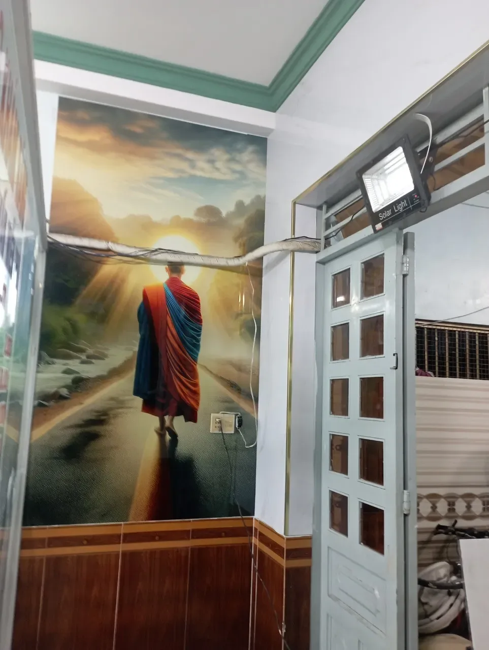 Công trình thi công tranh PVC vân đá tráng gương thực tế tại Đông Nam Bộ — Xưởng Tân Thành mẫu 55 Công trình thi công tranh PVC vân đá tráng gương thực tế tại Đông Nam Bộ — Xưởng Tân Thành mẫu 55