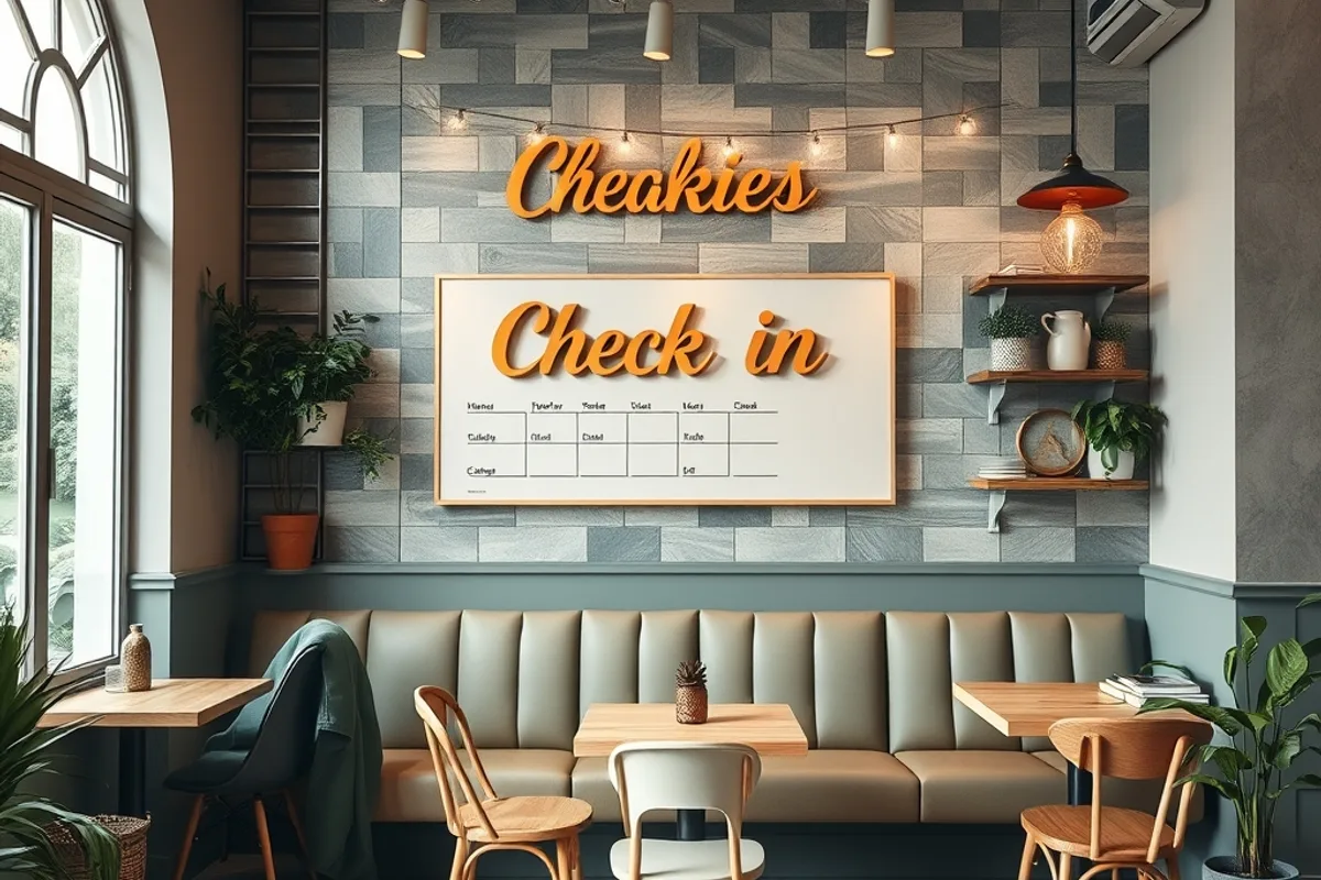 Mảng tường check-in quán cafe Mảng tường check-in cho quán cafe đẹp hút khách chụp ảnh