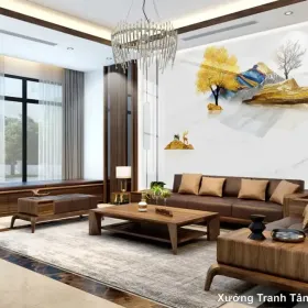 Tranh Tráng Gương Hiện Đại