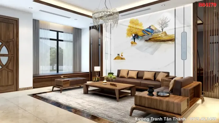 Tranh Tráng Gương Hiện Đại