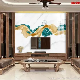 Tranh Tráng Gương Hiện Đại mẫu Cuốn Hút TGHD-008 - Xưởng Tranh Tân Thành
