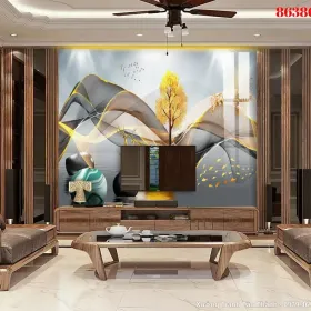 Tranh Tráng Gương Hiện Đại mẫu Tinh Tế TGHD-053 - Xưởng Tranh Tân Thành