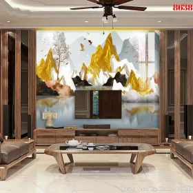 Tranh Tráng Gương Hiện Đại mẫu Hiện Đại TGHD-065 - Xưởng Tranh Tân Thành