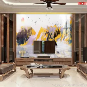 Tranh Tráng Gương Hiện Đại mẫu Bóng Gương TGHD-067 - Xưởng Tranh Tân Thành