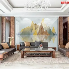 Tranh Tráng Gương Hiện Đại mẫu Ấn Tượng TGHD-070 - Xưởng Tranh Tân Thành