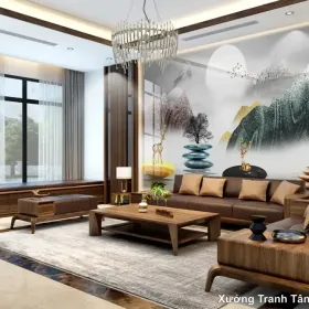 Tranh Tráng Gương Hiện Đại mẫu Ấn Tượng TGHD-230 - Xưởng Tranh Tân Thành