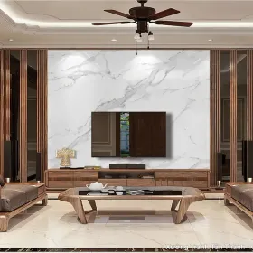 Tranh Vân Đá Phong Thủy Trắng Vân Mây mẫu Sang Trọng PTT-090 - Xưởng Tranh Tân Thành