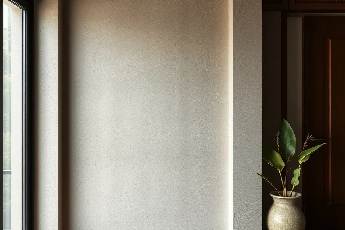 Vật liệu sơn hiệu ứng microcement bề mặt sần