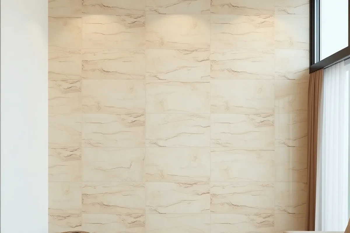 Vật liệu ốp tường tấm nhựa PVC vân đá nhẹ mỏng